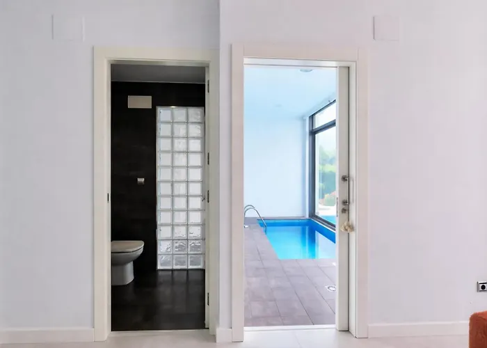 木屋 Llanes Piscina Interior Y Exterior - Talima *